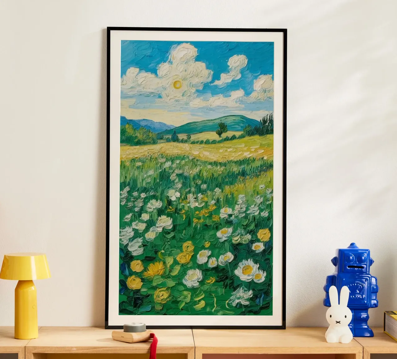 flower in morning poster da firmana
