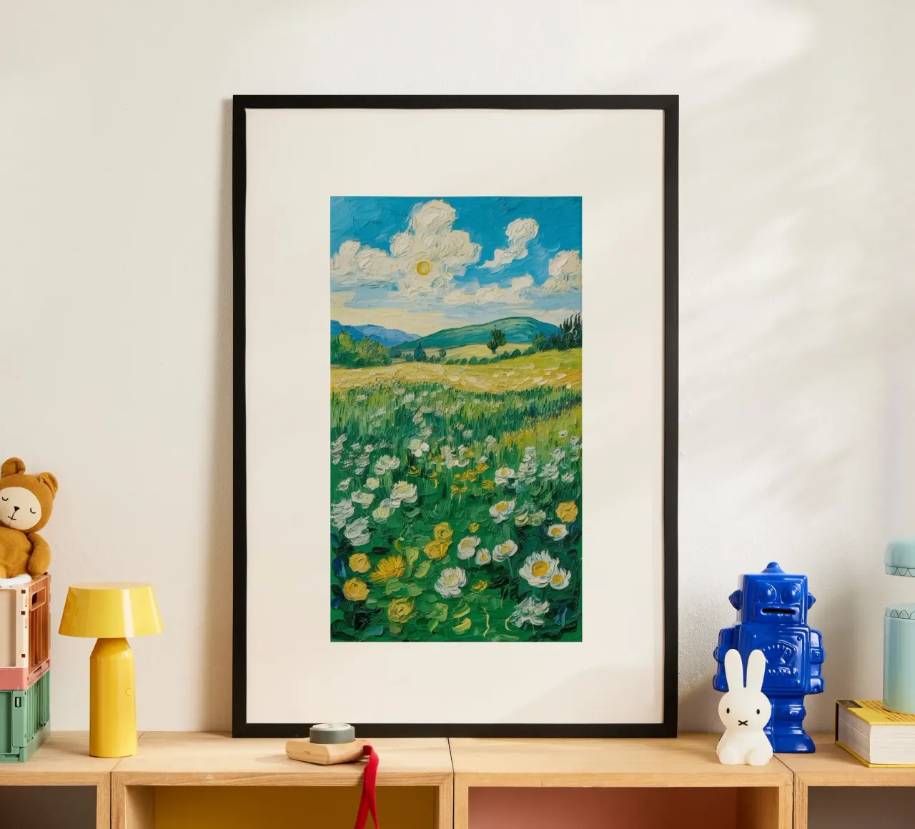 flower in morning poster da firmana