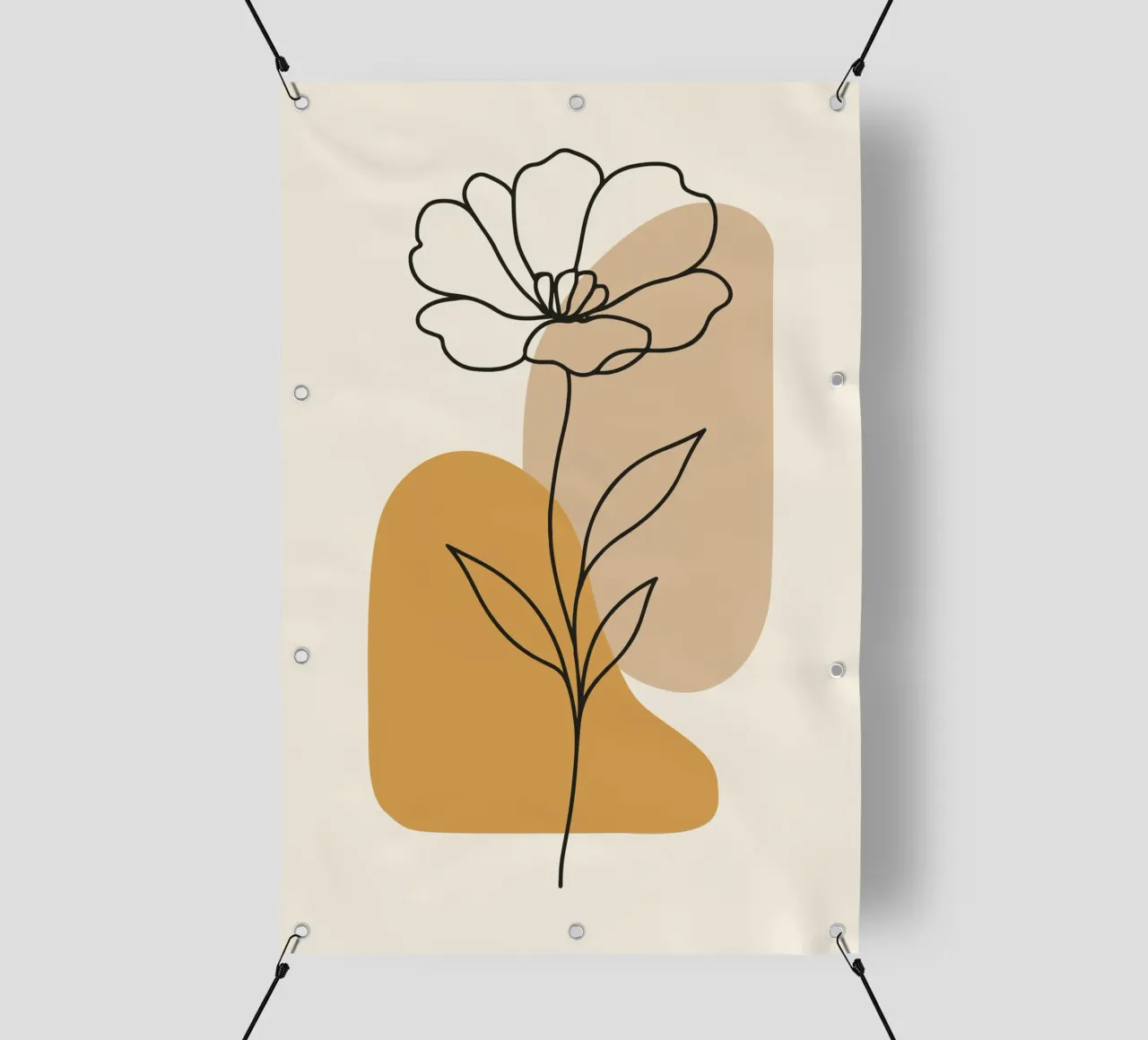 Minimal Line telo in pvc da LisaArtes