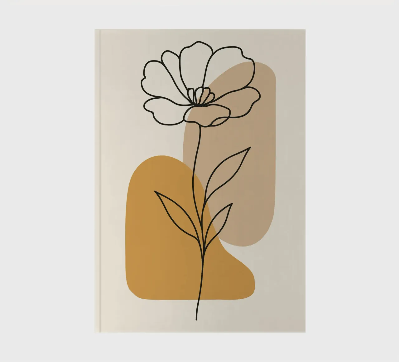 Minimal Line notebook by LisaArtes