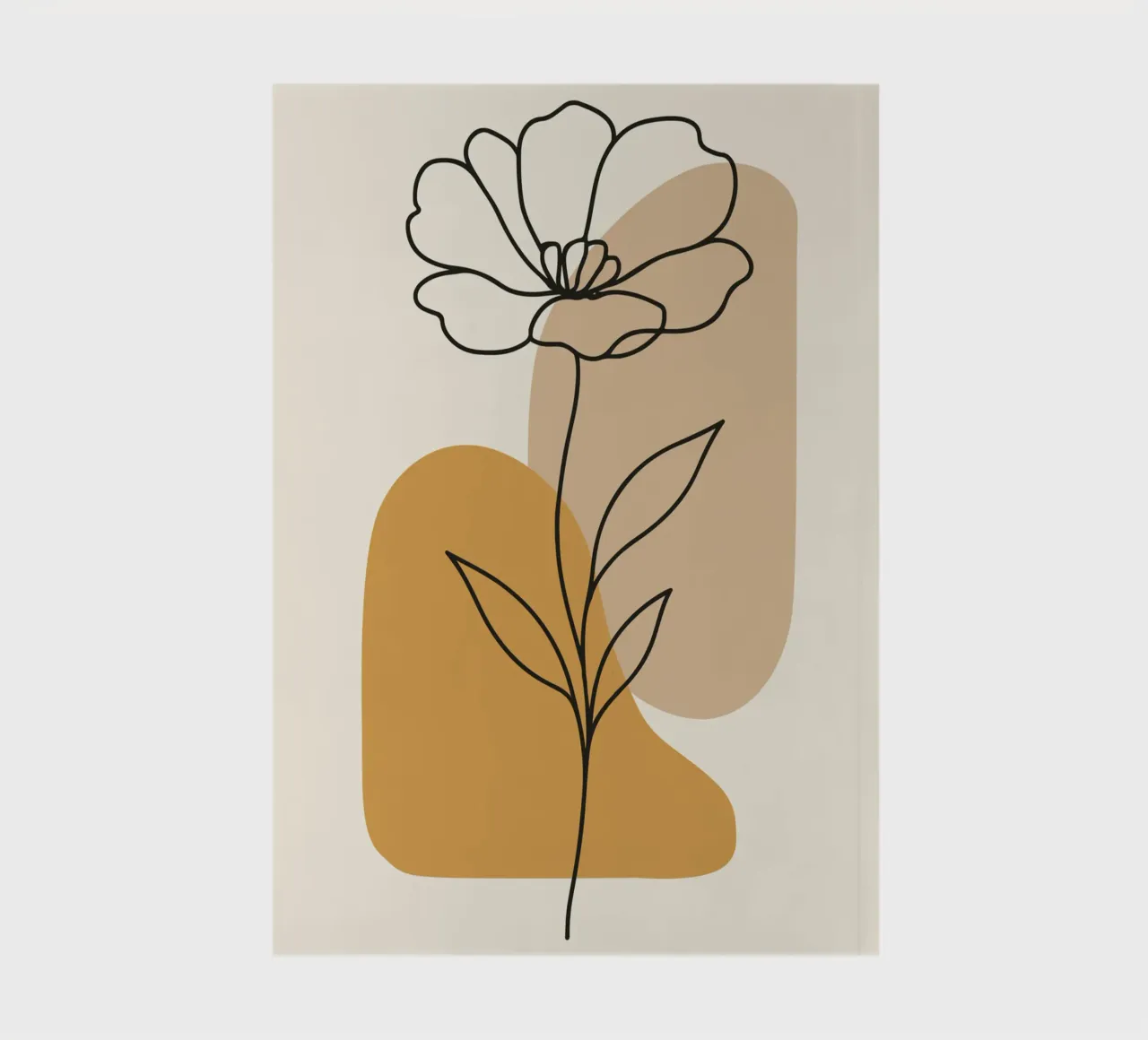 Minimal Line notebook by LisaArtes