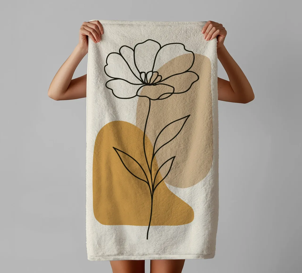 Minimal Line asciugamano da bagno da LisaArtes