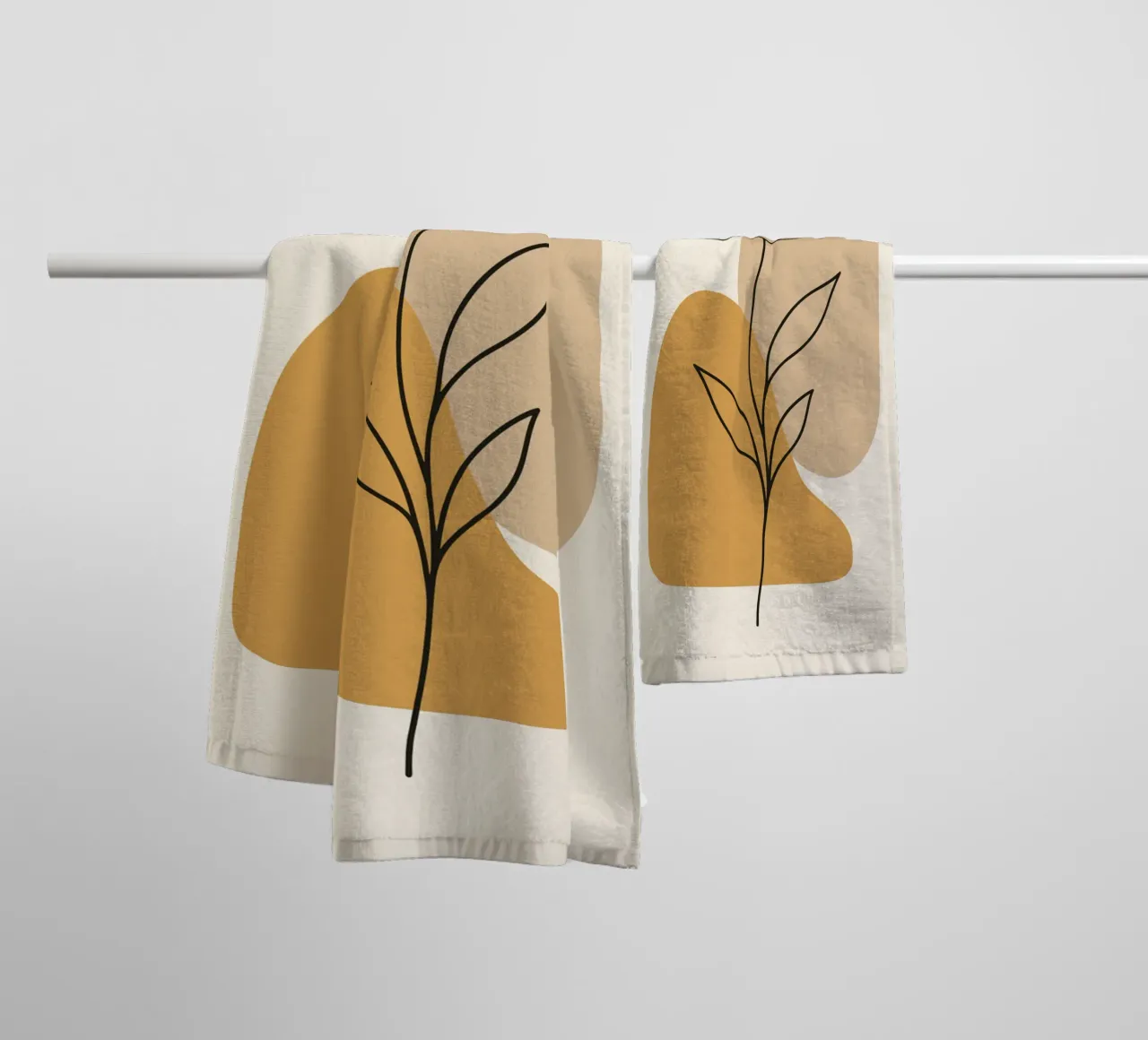 Minimal Line towel by LisaArtes