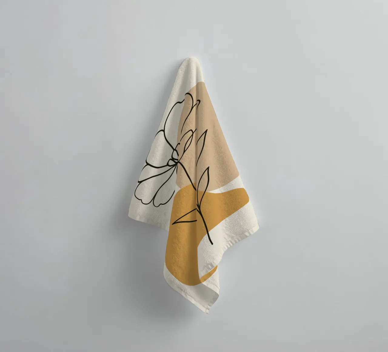 Minimal Line towel by LisaArtes