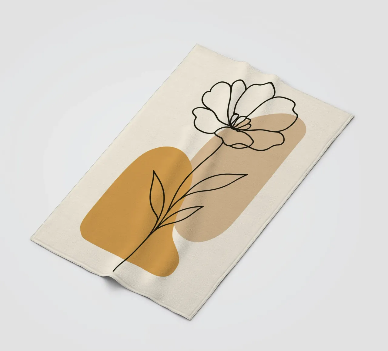 Minimal Line coperta in pile da LisaArtes