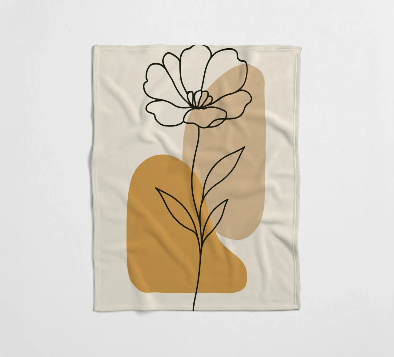 Minimal Line coperta in pile da LisaArtes