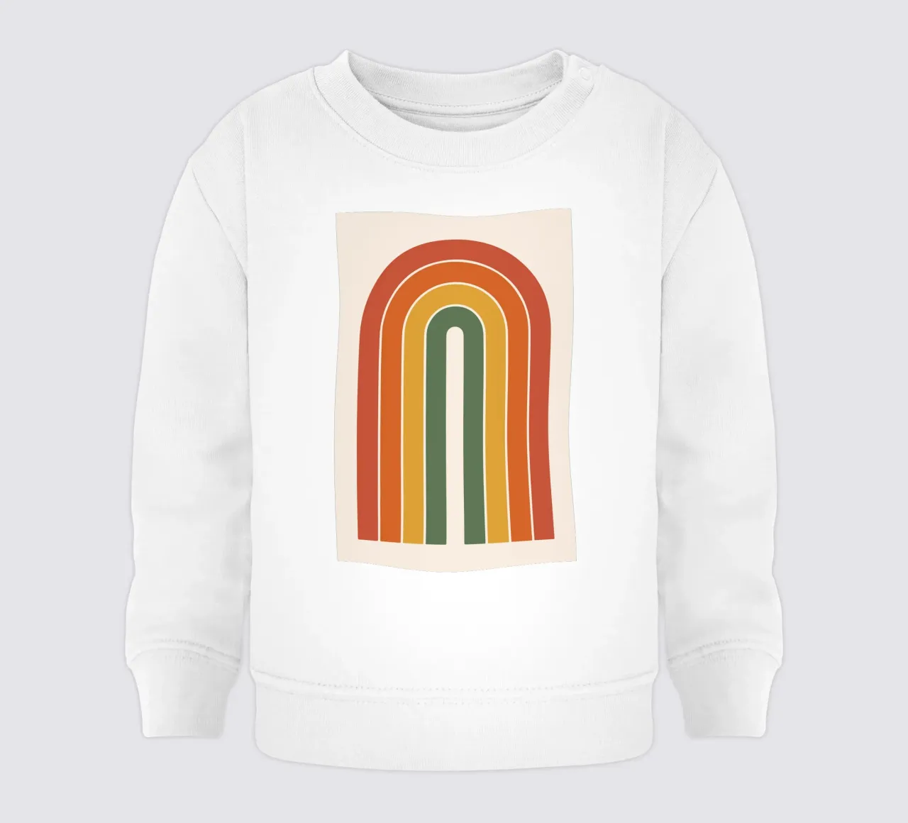 Retro Rainbow felpa neonato da LisaArtes