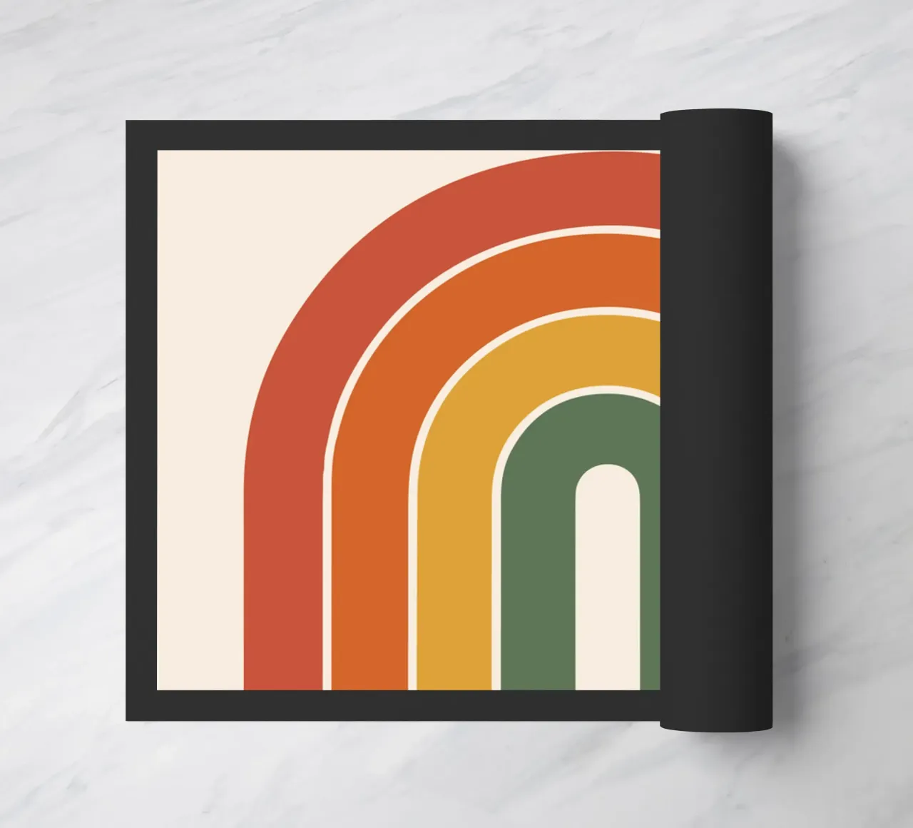 Retro Rainbow zerbino da LisaArtes