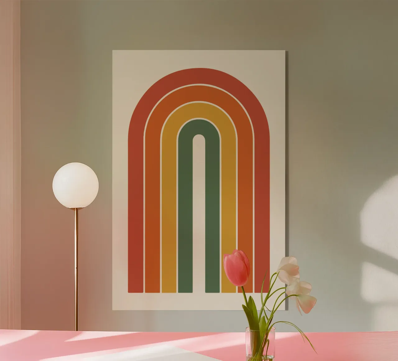 Retro Rainbow plexiglass da LisaArtes