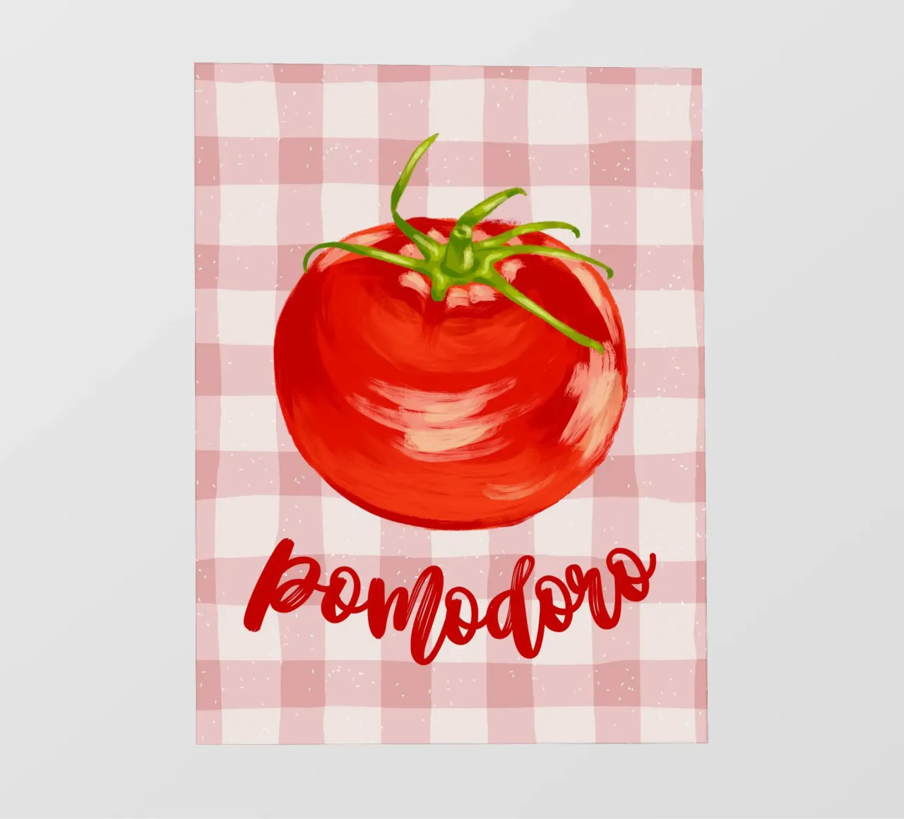 Pomodoro telo in pvc da PinkCandyWalls