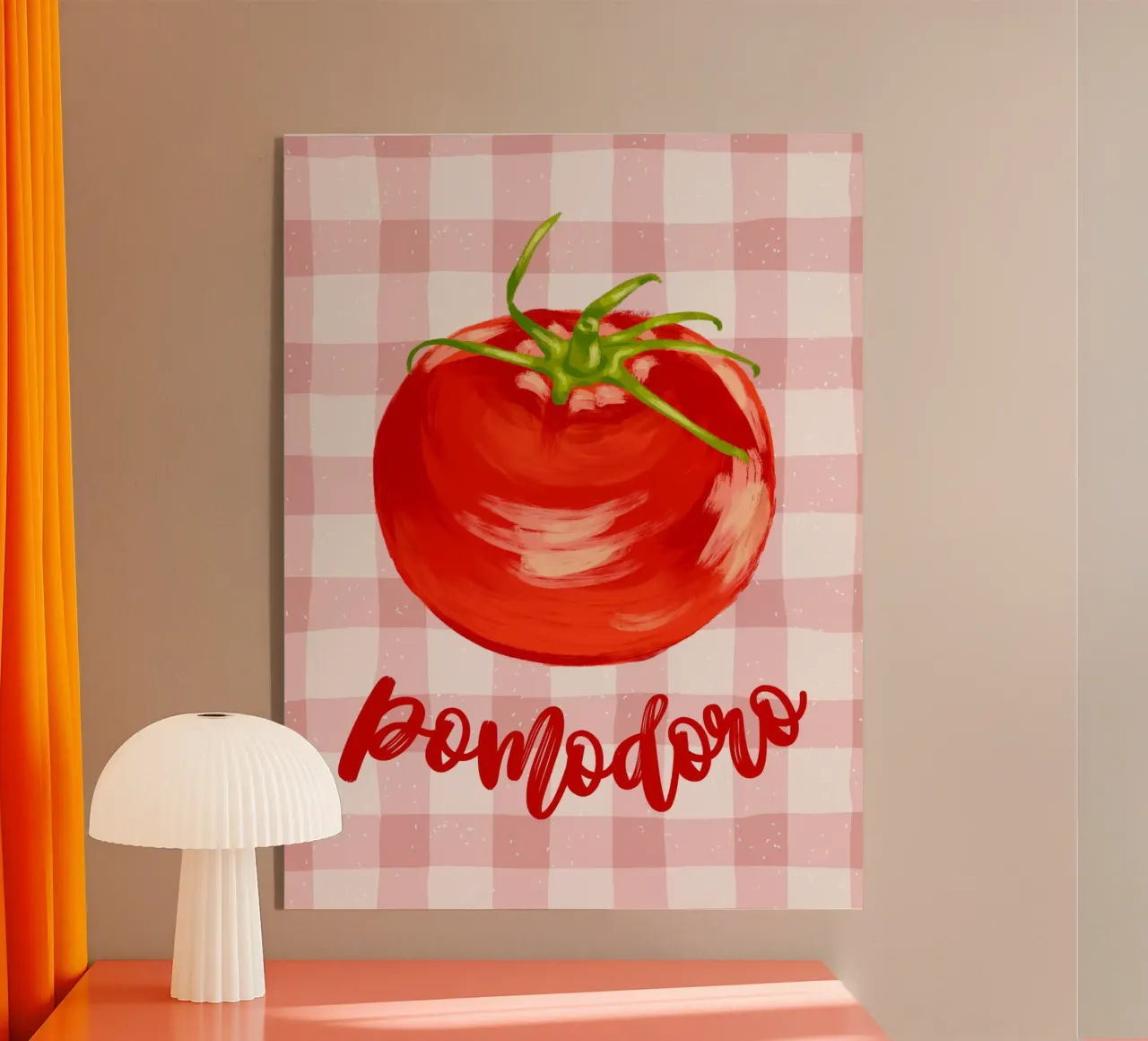 Pomodoro plexiglass da PinkCandyWalls