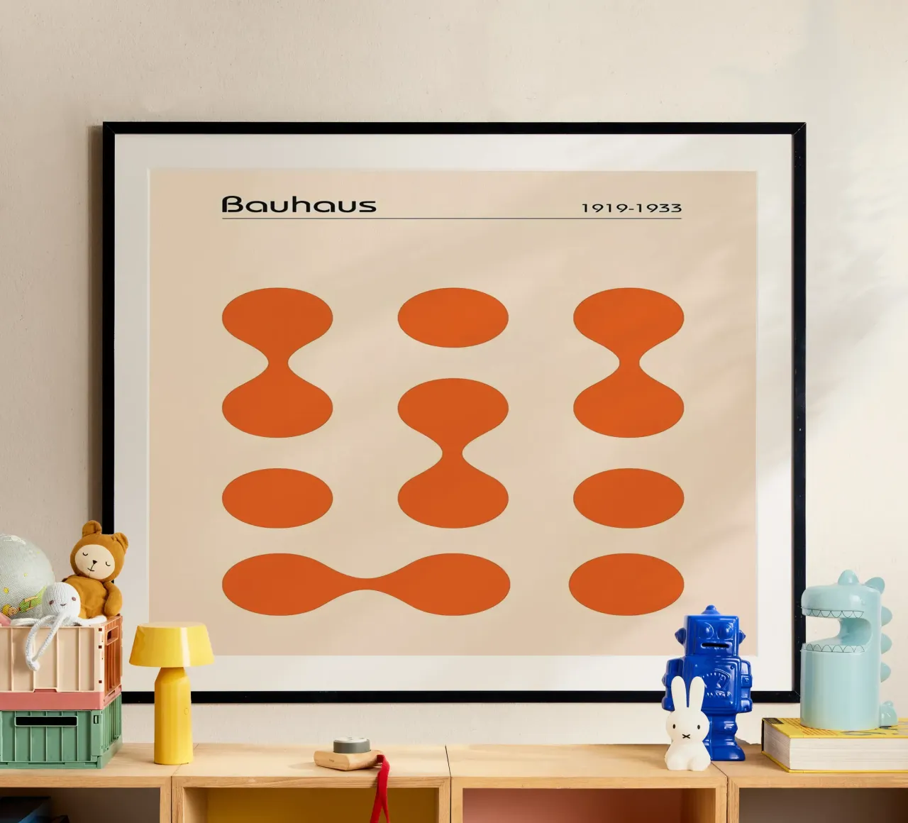 Bauhaus 1919-1923 poster da Narciso