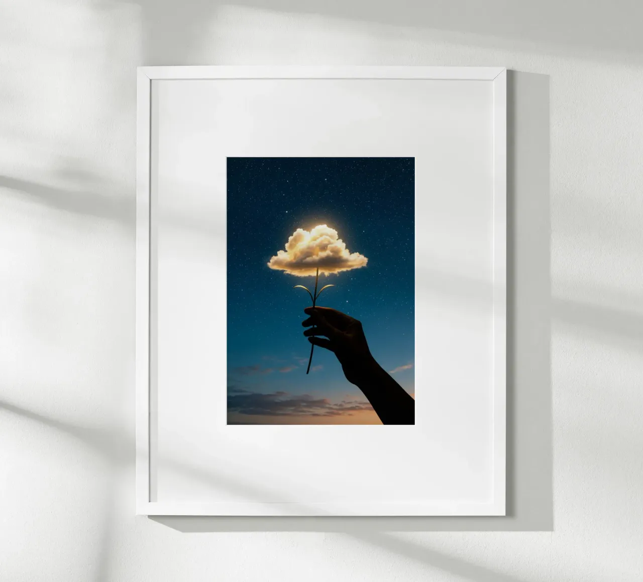 flower cloud poster da throme
