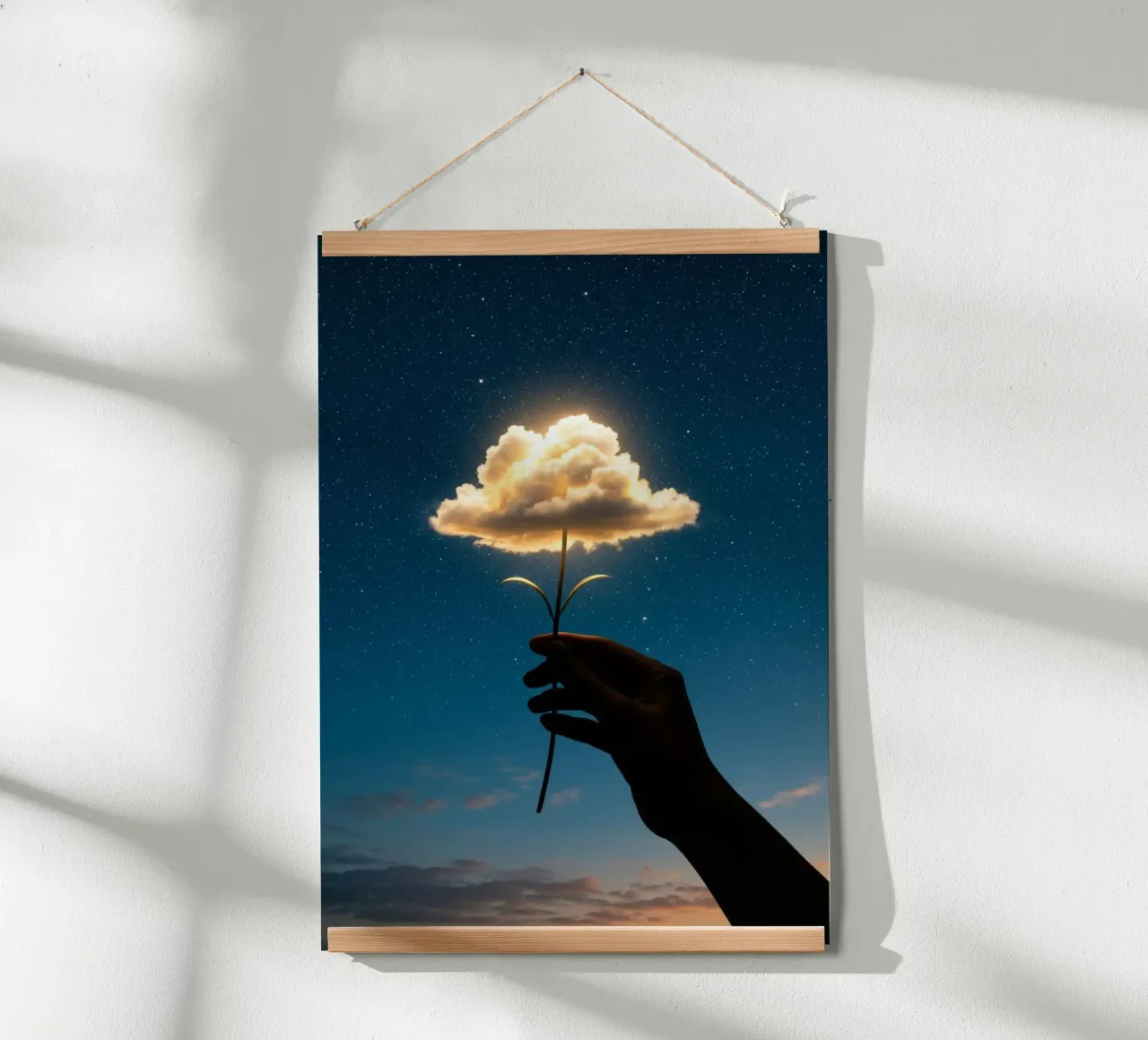 flower cloud poster da throme