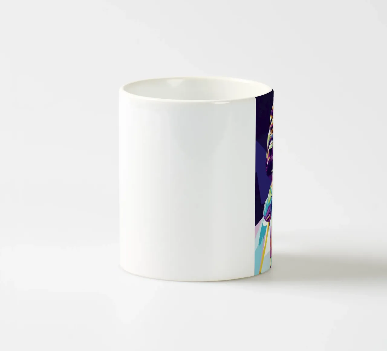 50 Cent sul palco tazza in ceramica da Hantamrata