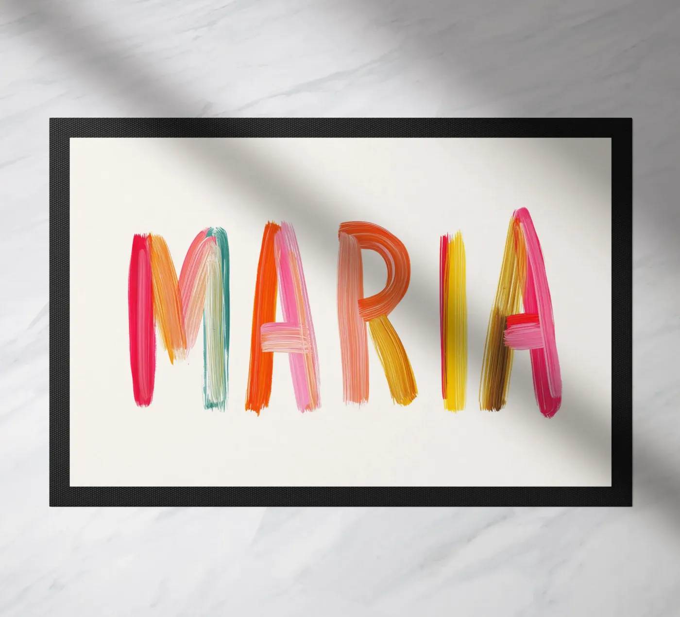 Maria doormat by Giggly Colors