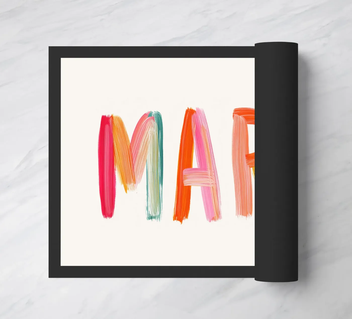 Maria doormat by Giggly Colors