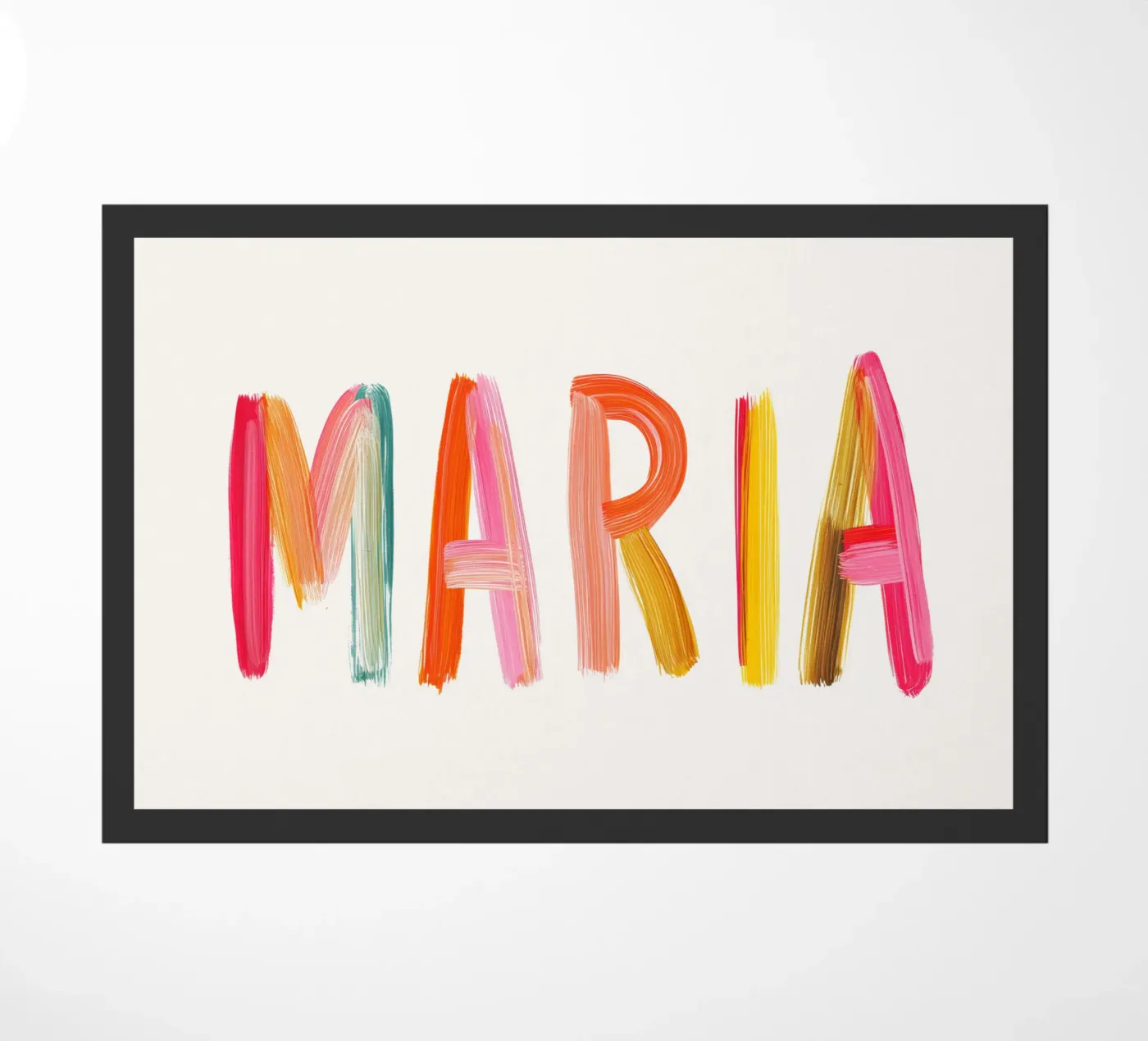 Maria doormat by Giggly Colors