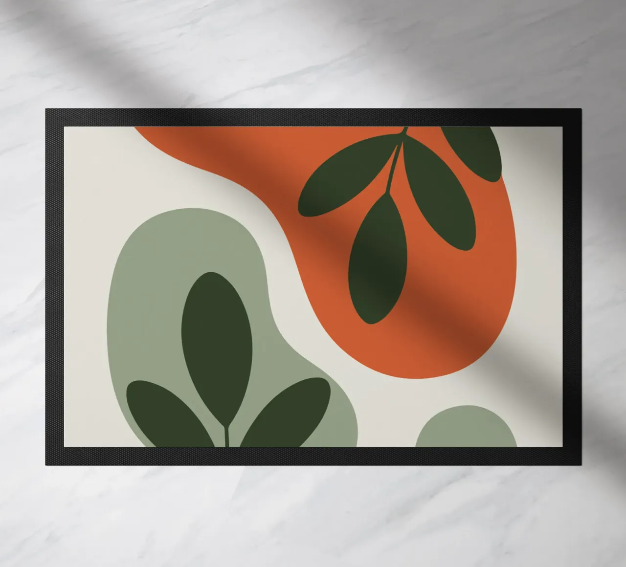 Overlapping Leaves on Organic Blobs zerbino da LisaArtes