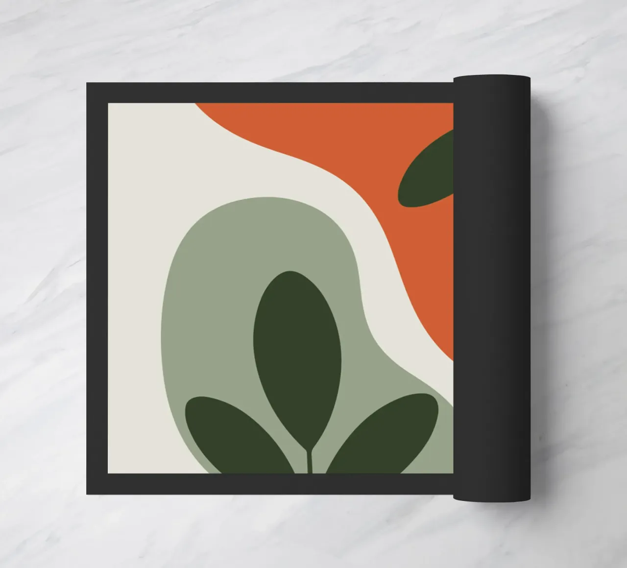 Overlapping Leaves on Organic Blobs zerbino da LisaArtes