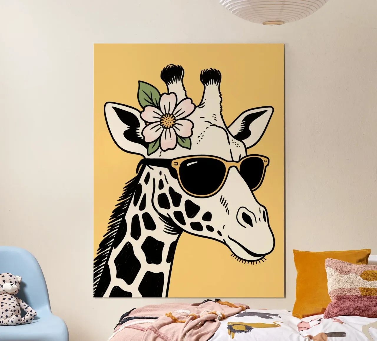 Funny Giraffe poster da knowledge