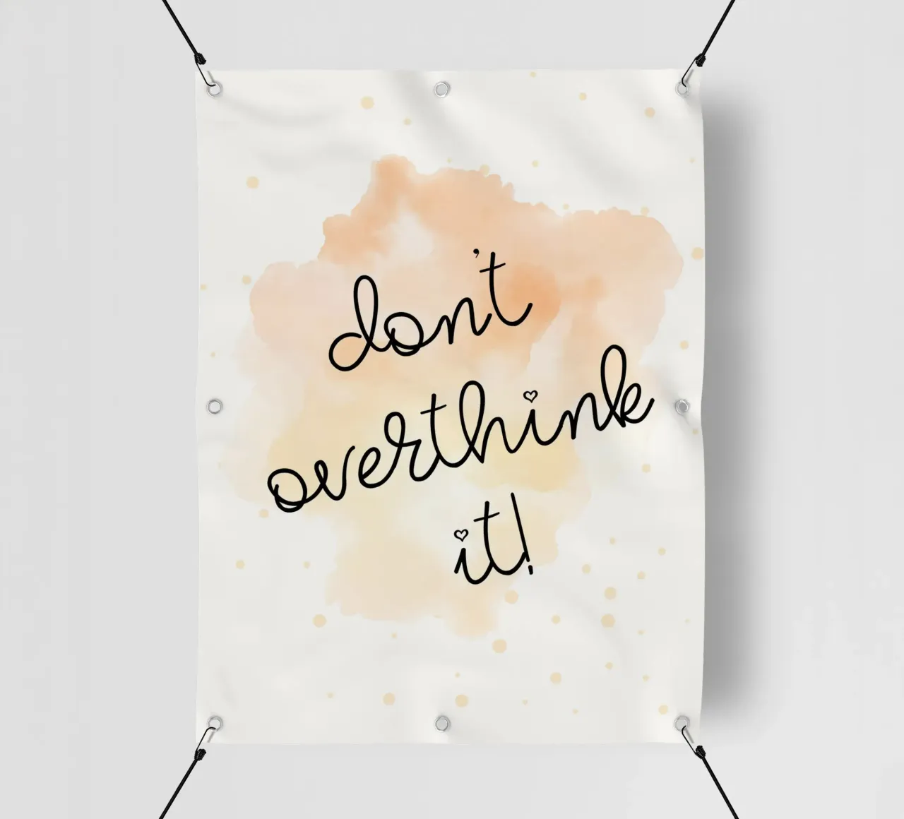 Don't overthink it telo in pvc da PinkCandyWalls