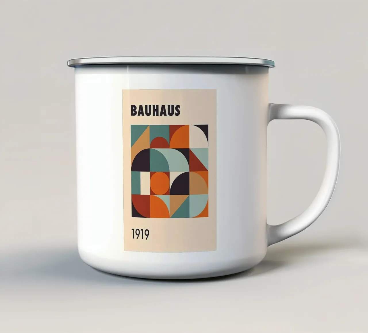 Bauhaus 1919 tazza in smalto da Narciso
