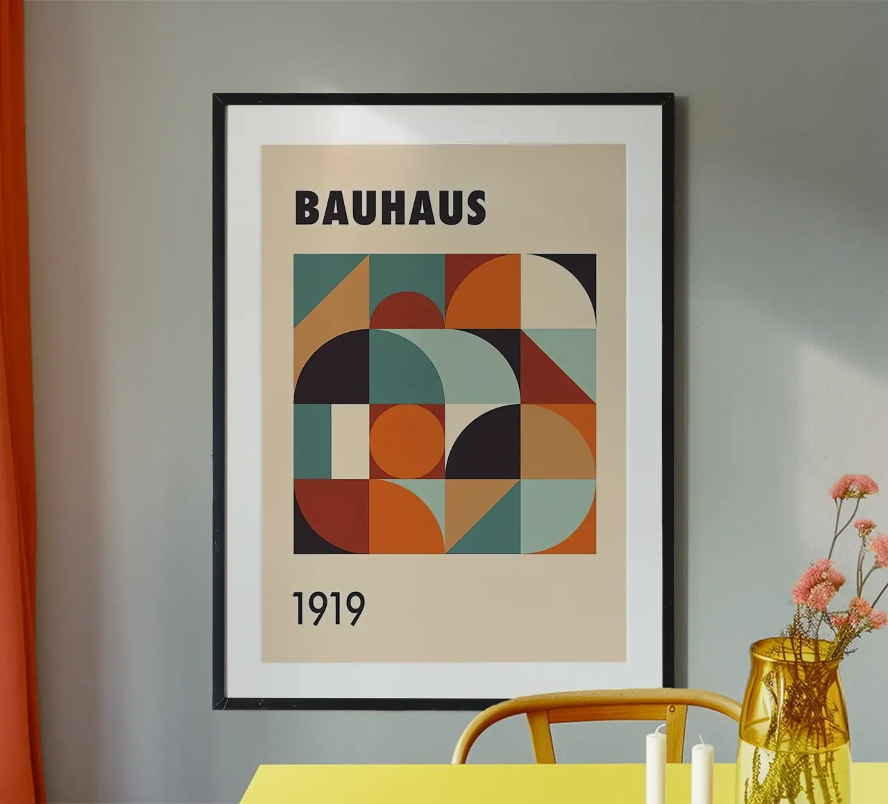 Bauhaus 1919 poster da Narciso