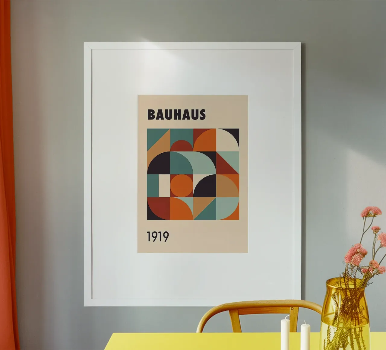 Bauhaus 1919 poster da Narciso