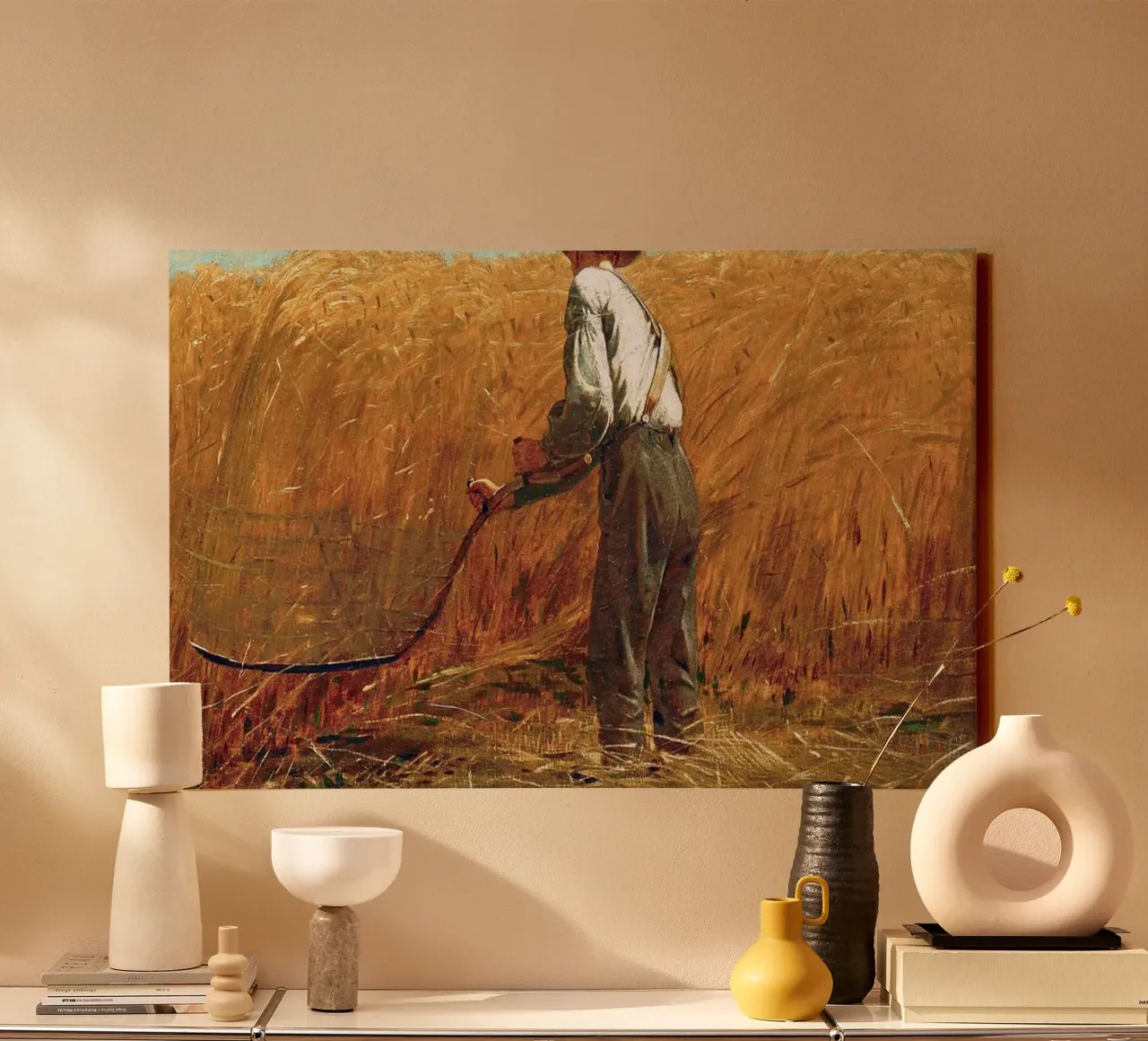 The Veteran in a New Field tela con Cornice a cassetta da apoloprints