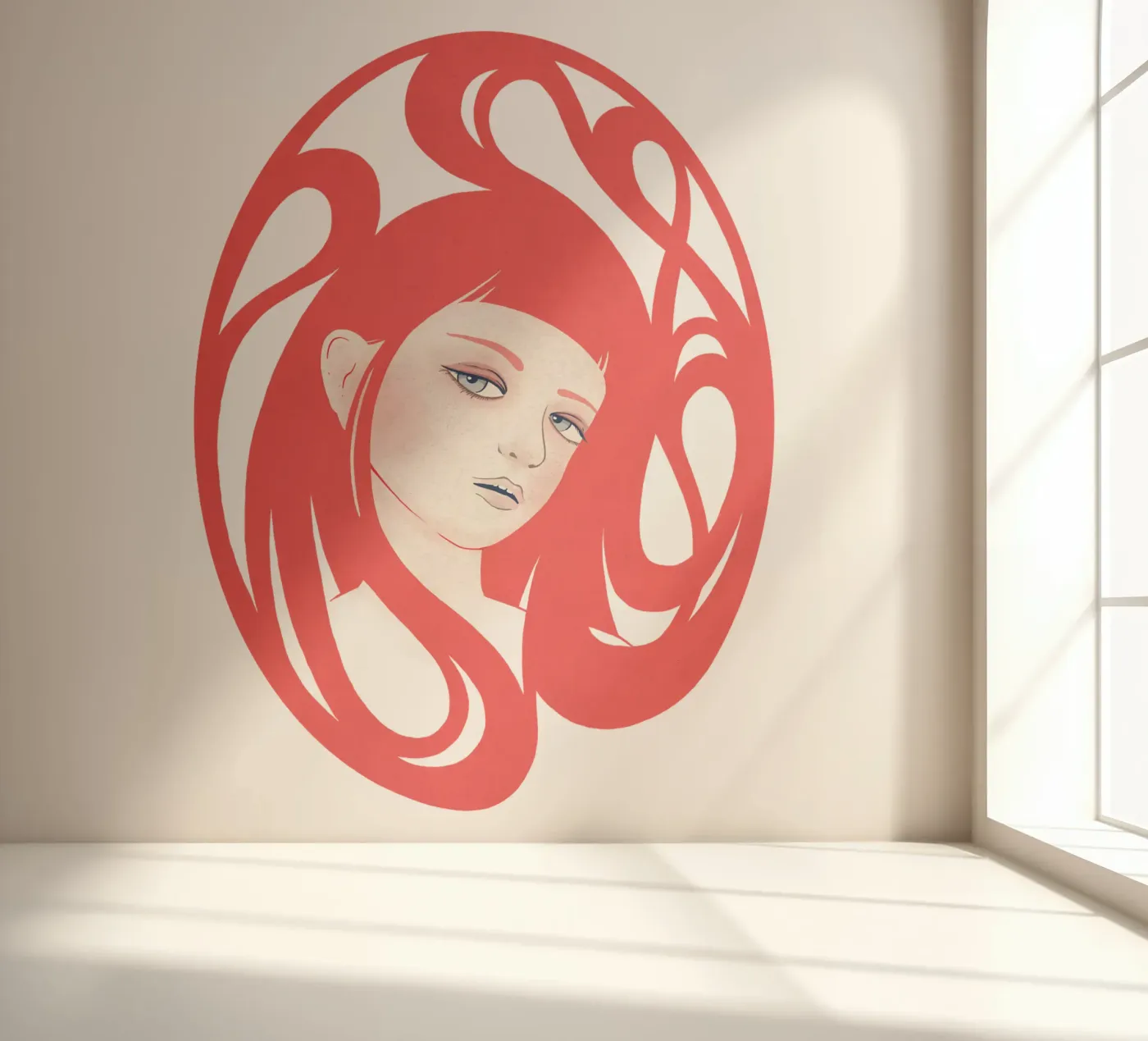 Rose fotobehang van Kuba Gornowicz