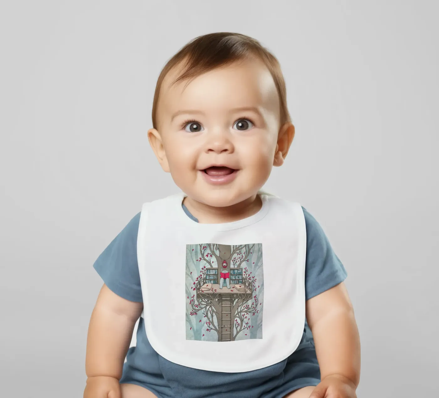 TreeHouse baby slabbetje van Kuba Gornowicz