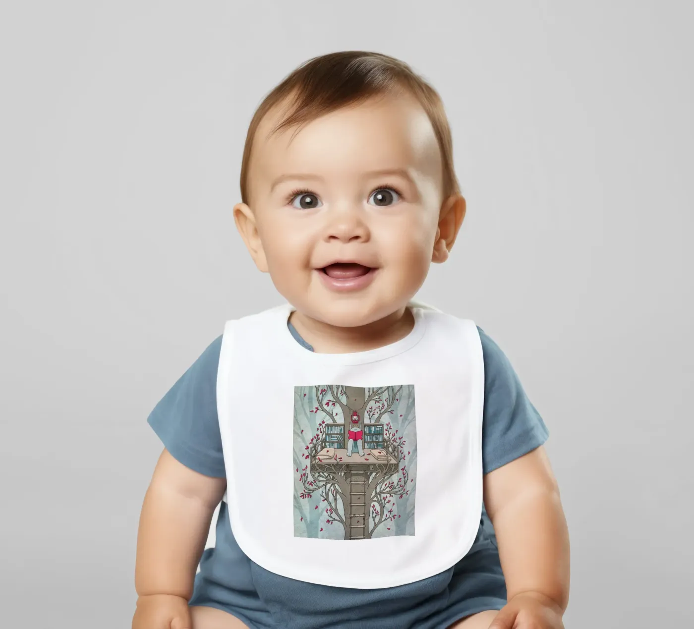 TreeHouse baby slabbetje van Kuba Gornowicz