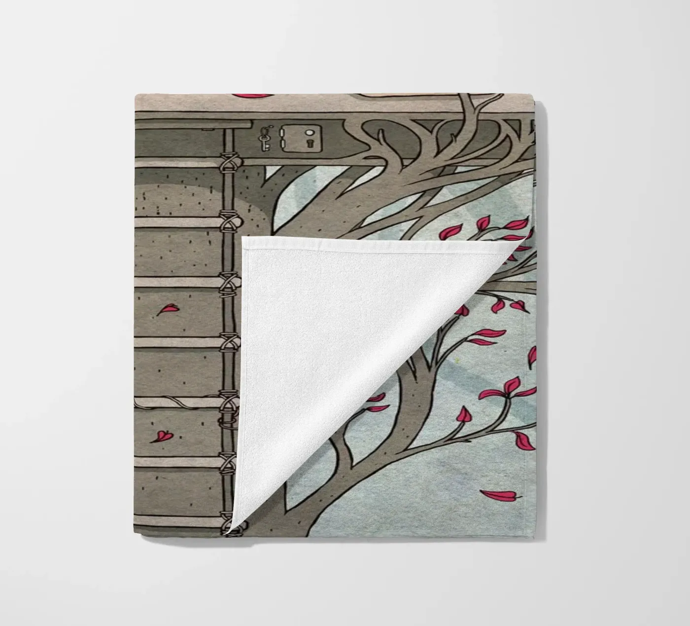 TreeHouse strandhanddoek van Kuba Gornowicz