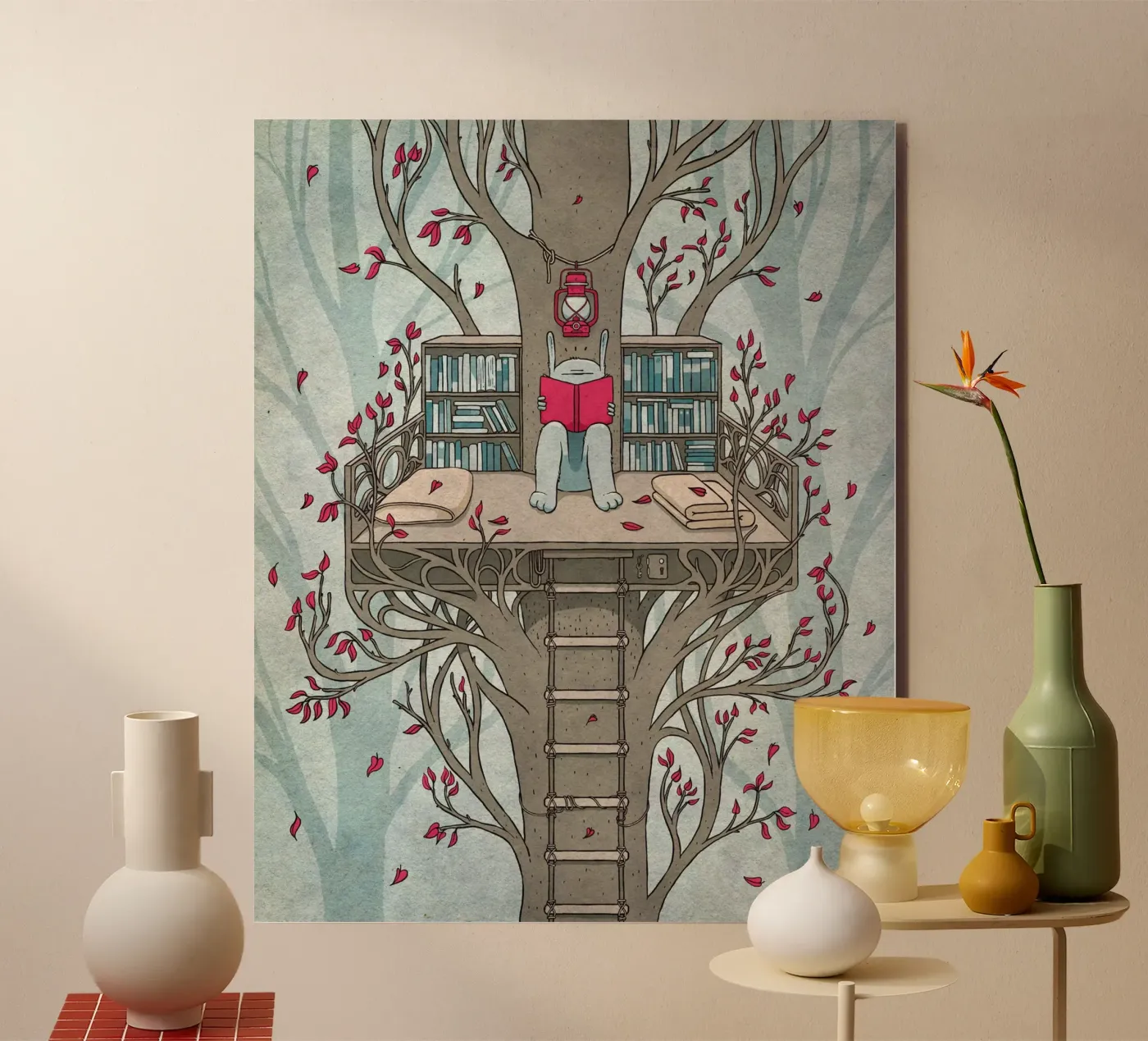 TreeHouse alluminio dibond da Kuba Gornowicz