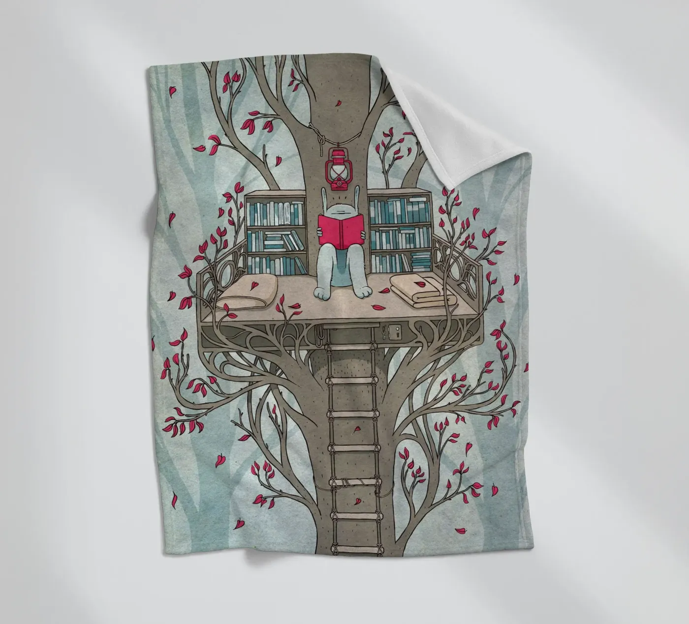 TreeHouse fleecedeken van Kuba Gornowicz