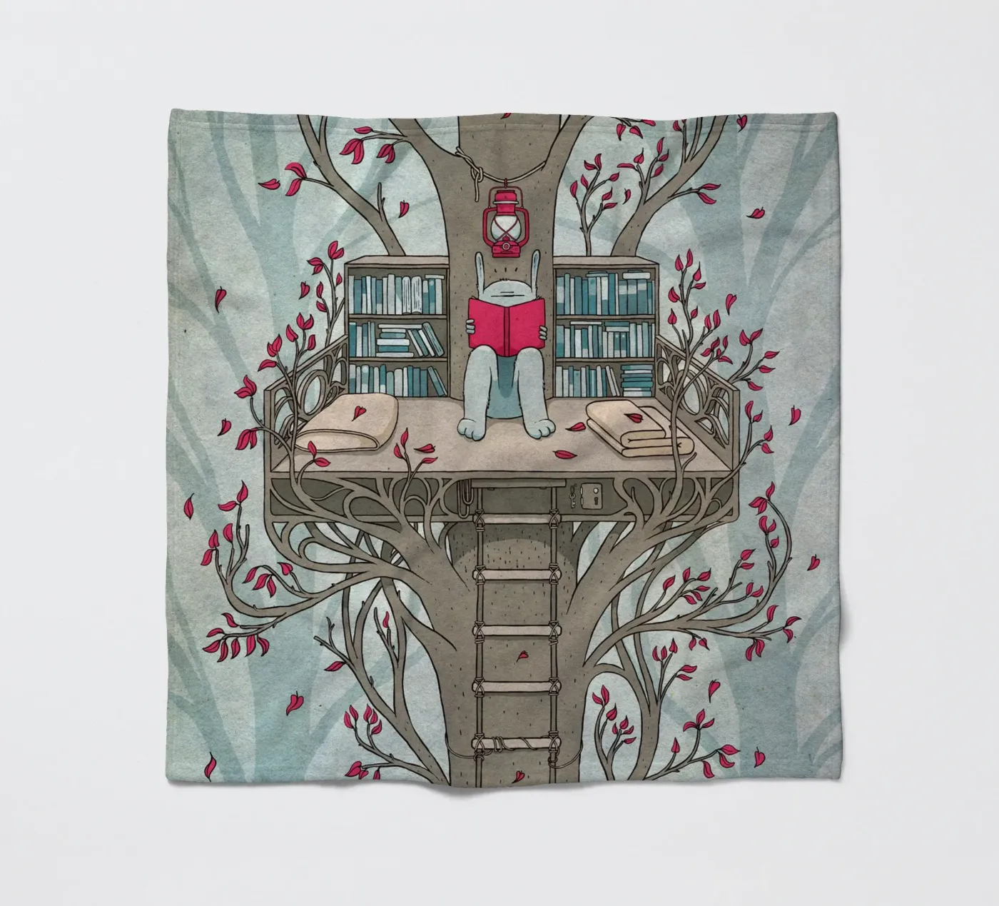 TreeHouse fleecedeken van Kuba Gornowicz