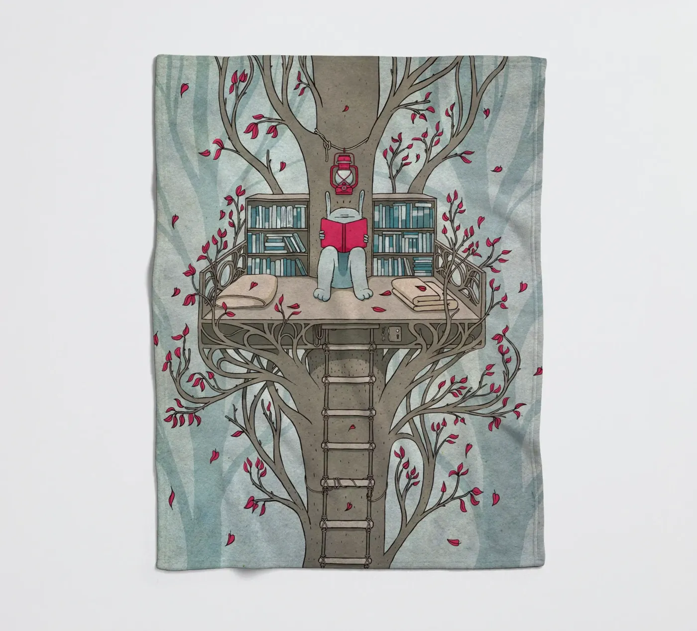 TreeHouse fleecedeken van Kuba Gornowicz