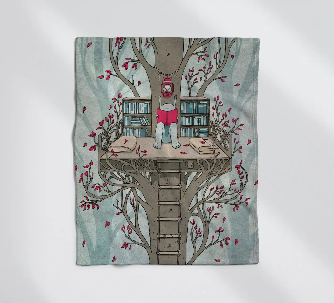 TreeHouse fleecedeken van Kuba Gornowicz