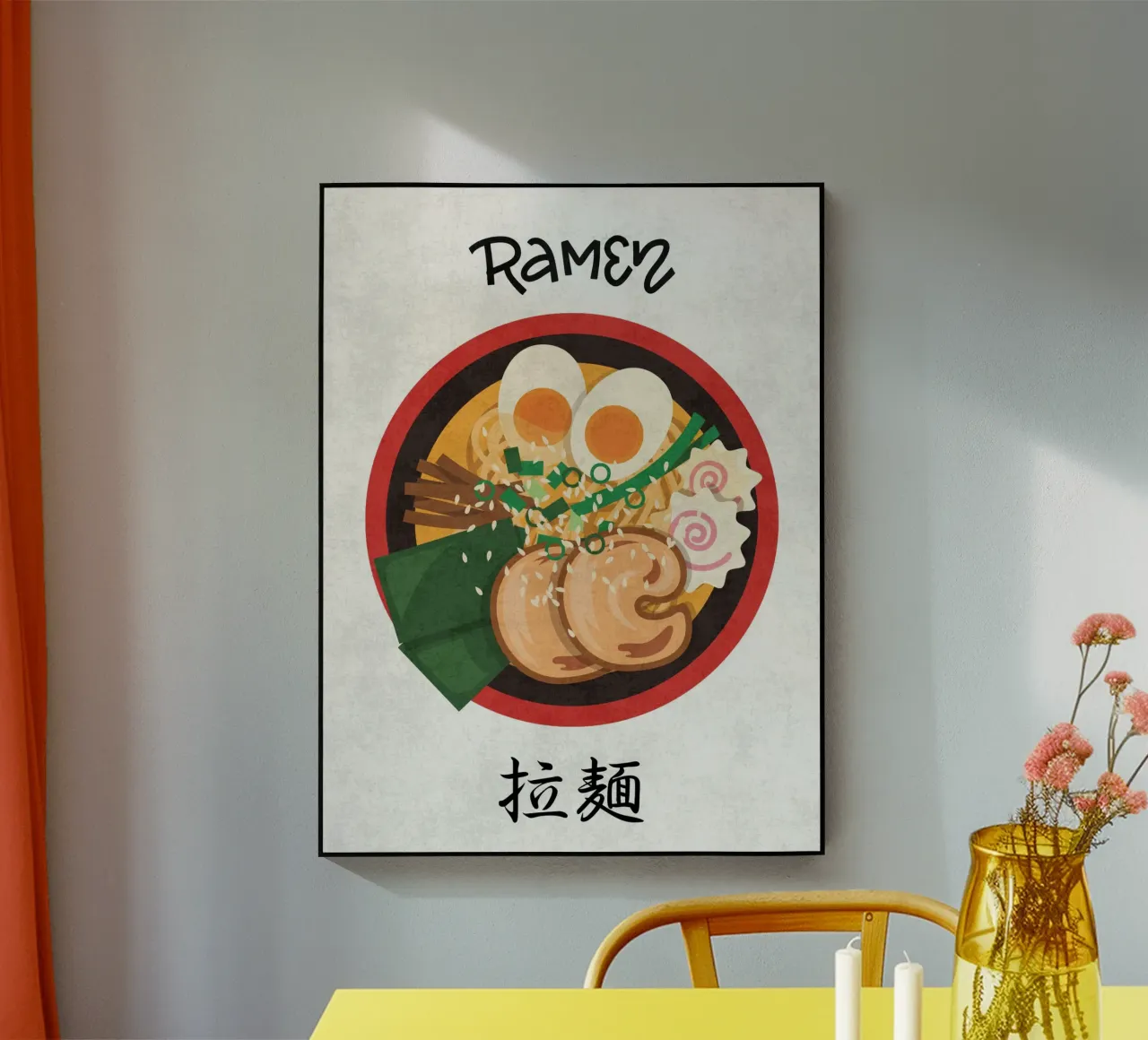 Ramen plexiglass da PinkCandyWalls