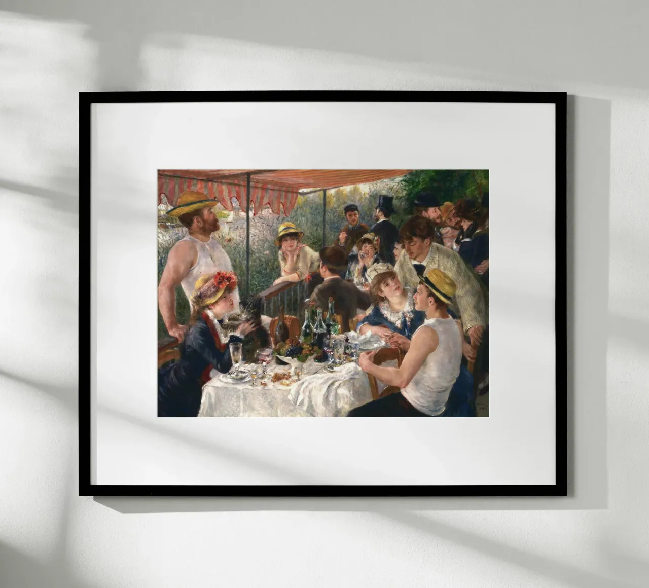 Luncheon of the Boating Party - Renoir poster da apoloprints