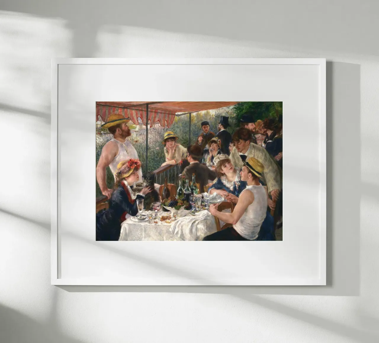 Luncheon of the Boating Party - Renoir poster da apoloprints
