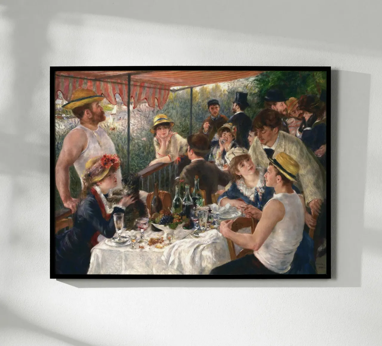 Luncheon of the Boating Party - Renoir poster da apoloprints