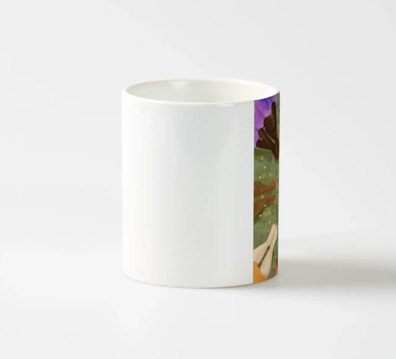 legs circle tazza in ceramica da comura