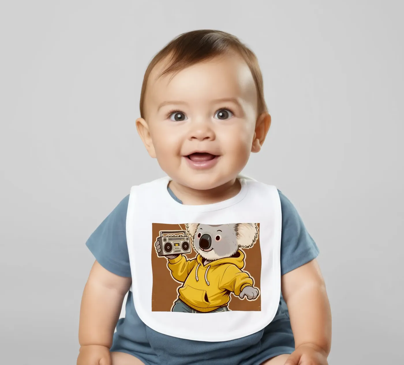 Koala Rapper bavaglino da knowledge