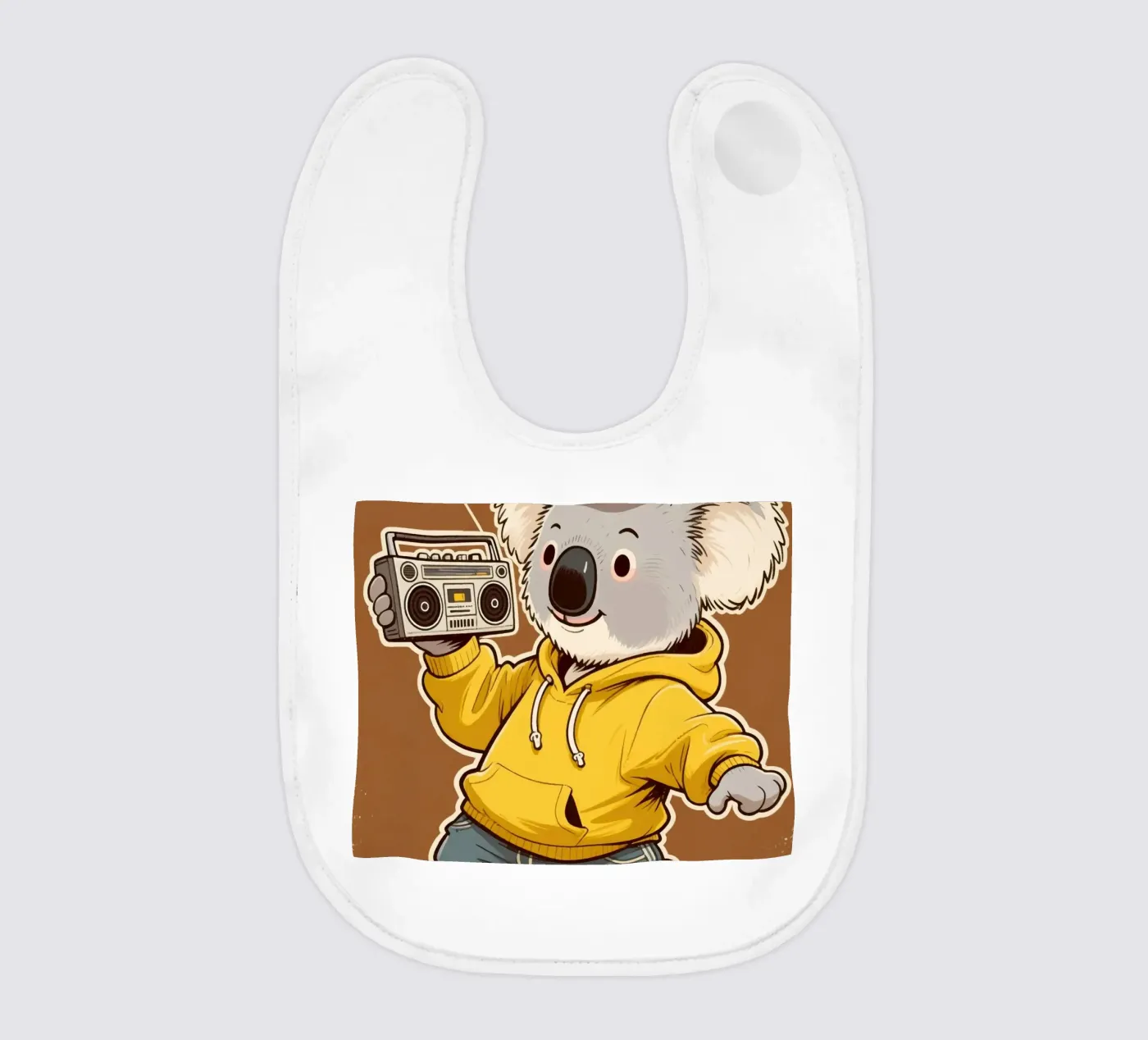 Koala Rapper bavaglino da knowledge