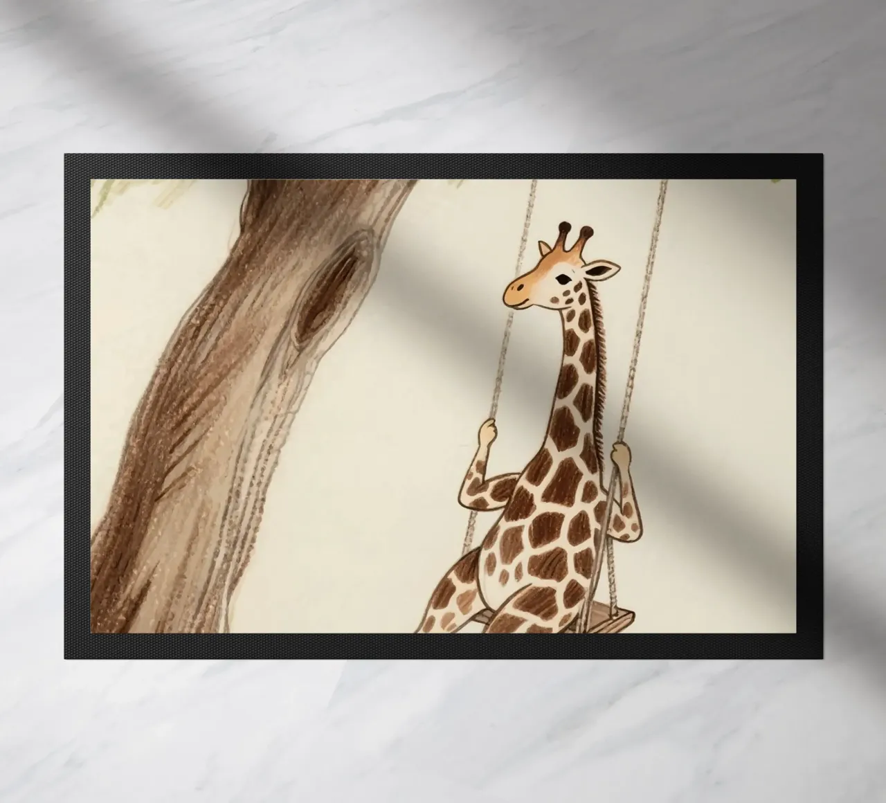 Playing Giraffe zerbino da knowledge