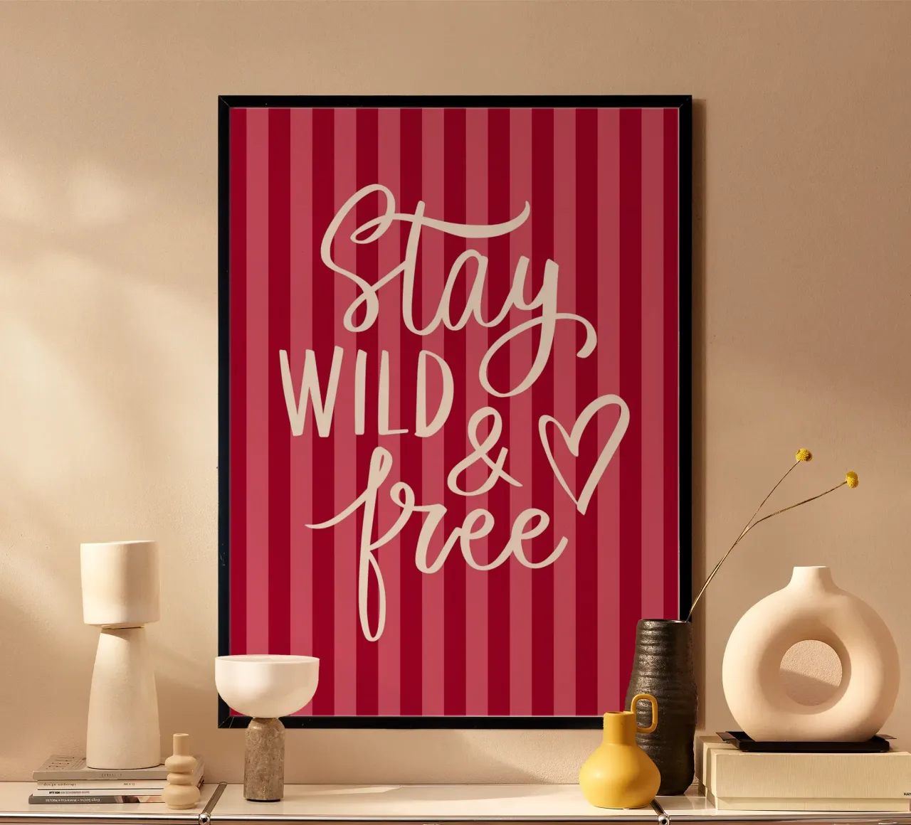 Cita salvaje y libre poster de The Art Club