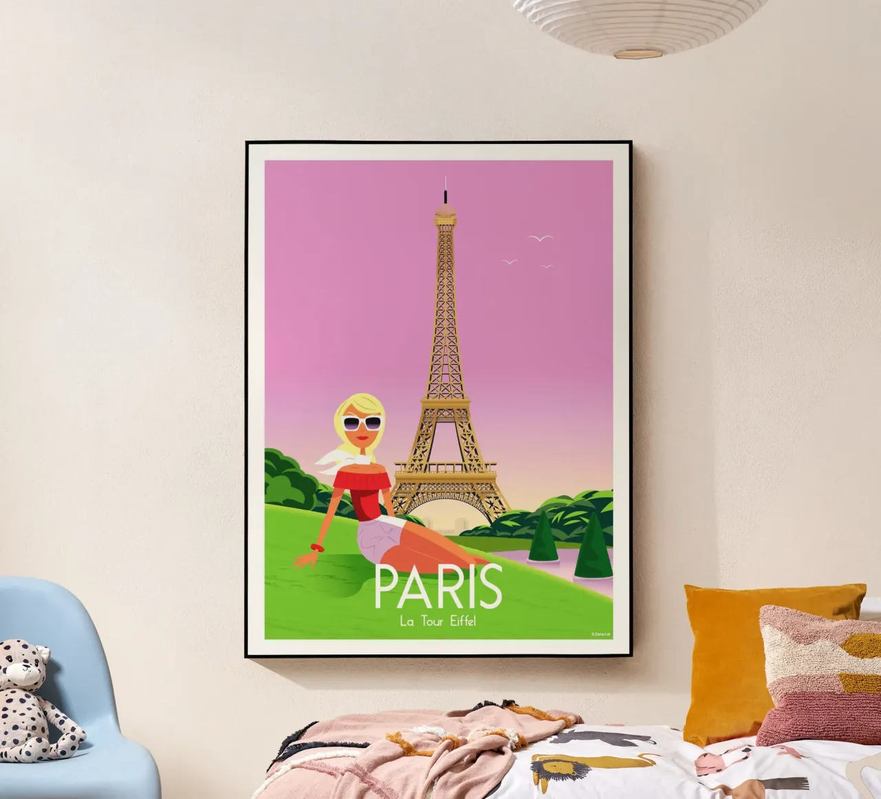 Parigi, la Torre Eiffel plexiglass da Raphaël Delerue