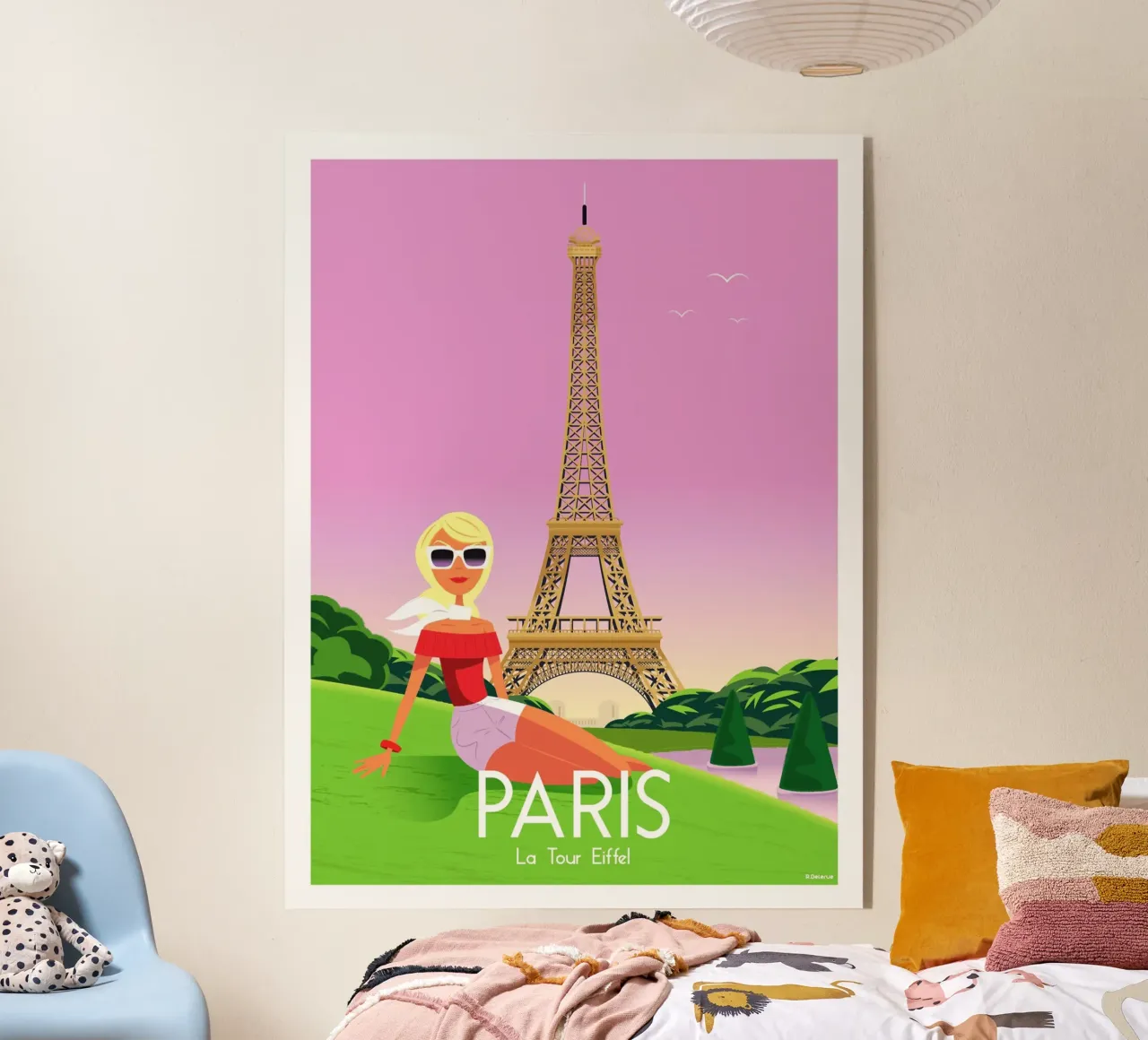 Parigi, la Torre Eiffel plexiglass da Raphaël Delerue